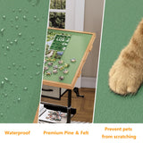 1500 Piece Jigsaw Puzzle Table with Legs,Jigsaw Puzzle Board Portable with 4 Drawers and Cover,35"x26"Adjustable Puzzle Tables for Adults,Gift for Mom OIRBOEUS