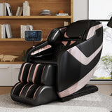 Artist hand Massage Chair Full Body, Zero Gravity Massage Chair, Dual Core SL-Track Massage Recliner Chair with Bluetooth Speakers, Full Body Airbag Compression, Heating, Foot Rollers, Black & Gold Artist hand