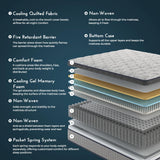 Sayre 10 Inch Twin Memory Foam Mattress in a Box – Cooling Gel Infused, Medium Firm Support, CertiPUR-US & Oeko-TEX Certified, Pressure Relief Mattress for Back Pain & Motion Isolation SAYRE SLEEP