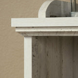 Sauder Barrister Lane Bookcase/ Book shelf, White Plank finish Sauder