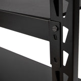 DEWALT Industrial Storage Rack Garage Shelving, 3 Heavy Duty Adjustable Laminate Deck Shelves, 50”W x 18”D x 48”H, 4,500 lb. Capacity, Black DEWALT