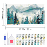 JOOZ Mountain Diamond Painting Kits for Adults 5D Large Landscape Diamond Art Kits for Adults Full Drill Forest Diamond Art Painting Kits Gem Art Kits for Wall Decor 27.5x15.7Inch JOOZ