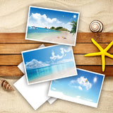 Hysiwen 50 Sheets White Card Stock 3 x 5 Inches, 250gsm/92 lb Blank Cardstock Paper for Paper Crafts or Drawing(W35) Hysiwen