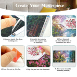 JOOZ Large Diamond Painting Kits for Adults DIY 5D City Street Scene Diamond Art Kits for Adults Full Drill Diamond Painting Flowers Gem Painting Kits for Gift Home Wall Decor 27.5x15.7 Inch JOOZ