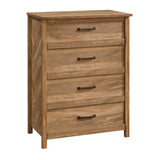 Sauder Cannery Bridge 4-Drawer Chest, L: 31.26" x W: 17.56" x H: 41.5", Sindoori Mango finish Sauder