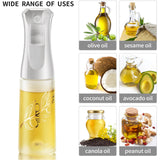 Oil Sprayer for Cooking, Olive Oil Sprayer Mister, 200ml Glass Olive Oil Spray Bottle, Kitchen Gadgets Accessories for Air Fryer, Patented Technology, Widely Used for Salad Making, Baking, Frying, BBQ Tumyig