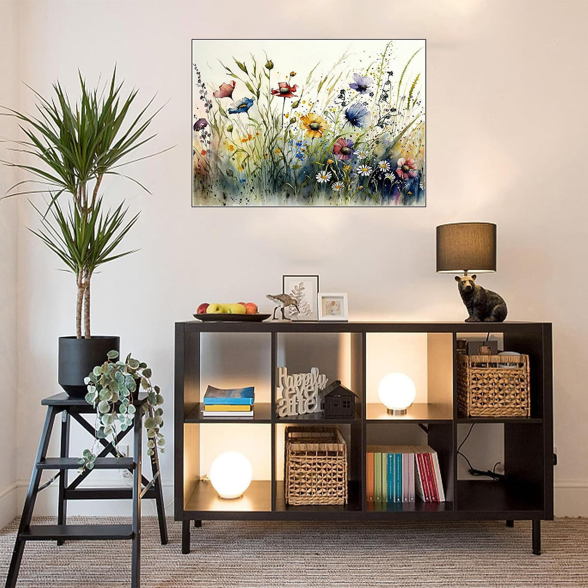 WUDWL Diamond Painting Kits for Adults - Flower DIY 5D Diamond Art Kits Full Drill Diamond Dots Paintings with Diamonds Gem Art and Crafts Home Decor 12x16inch WUDWL