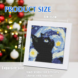 2 Pack Diamond Art Kits for Kids with Frame, DIY 5D Diamond Painting by Numbers for Beginners, Fun Arts and Crafts for Boys and Girls Ages 6-8-12, 6″ x 6″ Cat and Dog Animal Design Temiaode