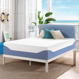 Mellow 14 Inch Cooling Gel-Infused Memory Foam Bed Mattress, Medium Firm Sleep and Breathable Fabric Cover, Twin , Mattress In A Box Mellow