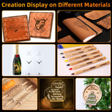 FoxAlien Fixed-focus FA40W Engraver Module Class 4 450nm PWM TTL for FoxAlien Masuter 4040, Masuter Pro, 4040-XE, WM3020, XE-PRO, Vasto Series CNC Engraving Machine (10000mW Optical Output) FoxAlien