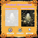 cviokrdu Halloween Paint by Numbers Kit for Adults - Ghost Adult Paint by Number Kits Without Frame, DIY Ghost Oil Painting for Gift Home Wall Decor (16x20inch) cviokrdu