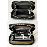 Sublimation Small Coin purse Women's Wallet Leather Coin credit Card holder Diy Craft (Gray) WoodArtSupply