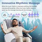 MYNTA 2025 4D Massage Chair for Full Body, Zero Gravity Recliner with 4D+2D Dual Mechanism, Waist & Shawl Heating with Extended SL-Track, Foot & Calf Massager, Music Sync with Hi-Fi Bluetooth Speaker MYNTA