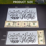 15PCS Reusable Farmhouse Word Stencils for Painting on Wood, Canvas, Fabric - Inspirational Art Craft Kit for Family, Furniture, Walls, and More - Create Welcome Signs, Shirts, and Cards neglex