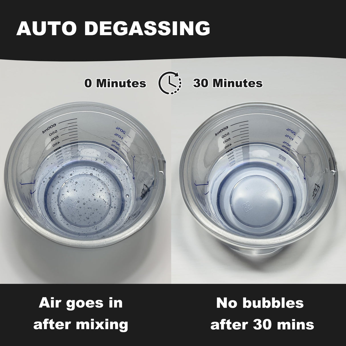 POURLA Deep Pour Epoxy Resin 1.5 Gallon, 2 to 4 Inch Pour Depth, Bubble Free, Low Viscosity, Heat Resistant Epoxy Resin for River Table, Carbon Fiber, and Crafts POURLA