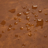 Yaheetech Leather Living Room Chair, Rocking Accent Chair, Modern Nursery Glider Chair with High Back and Side Pocket, Accent Rocker Armchair with Wood Legs for Living Room Bedroom Study, Brown Yaheetech