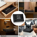 NASTAIS Biometric Fingerprint Gun Safe Pistol Safe 4 Ways 0.1S Quick Access, Fingerprint/Passcode/Key/App Unlock with Rechargeable Battery, Large Capacity Handgun Safe for 2 Pistols NASTAIS