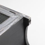 COLLECTIVE HOME - Storage Cabinet, Mini Countertop Cabinet, Wood Organizer for Kitchen Living Room Bedroom Bathroom Office with Magnetic Door, 14.5 x 6.5 x 10 (Gray) COLLECTIVE HOME