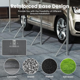 Heavy Duty Metal Carport, Reinforced Frame and Roof for All-Weather, Outdoor Galvanized Car Port with Enhanced Base for Car, Boats (Gray, 12x20 FT) Ironovacage