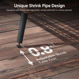 LAUSAINT HOME 7-Piece All-Weather Outdoor Sectional Sofa Set PE Wicker Patio Conversation Set with Thick Cushions & Coffee Table for Garden (Beige) LAUSAINT HOME