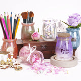 Larcenciel Jar Resin Molds Silicone with 5pcs Cork Lids, Cute Bottle Silicone Molds for Epoxy Resin, DIY Molds for Jar, Storage Bottle, Jewelry Candy Container, Flower Pot, Home Decoration Gifts Larcenciel