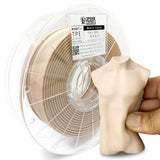 SpiderMaker SpiderFlex Matte Finish Flexible TPE (Matte TPU) 3D Printing Filament - Shore 75A, 1.75mm, 500g (Fair Skin) SPIDER MAKER