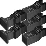 Kyoffiie 100Pcs Oscillating Saw Blades, Quick Release Multi Tool Blades Kits Universal Oscillating Tool Blades Wood Plastic Multitool Blades Compatible with Dewalt, Ryobi, Makita, Bosch, Craftsman Kyoffiie