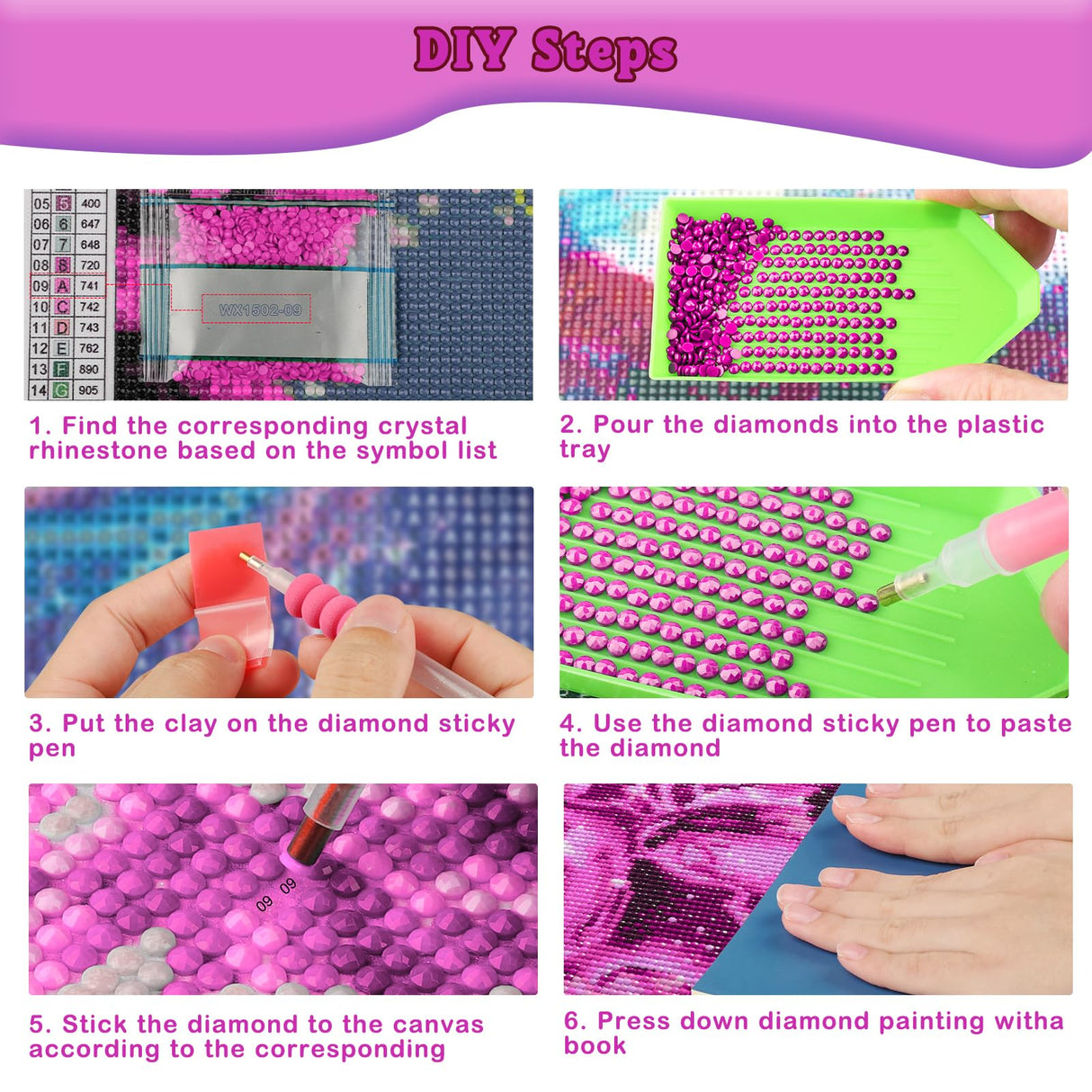 Genius maker Phoenix Diamond Painting Kits for Adults, 5D Animal Diamond Art Kits for Beginners DIY Full Drill Diamonds Painting Pictures, Diamond Gem Art Painting DIY Crafts Kit Decor 12x16inch Genius maker