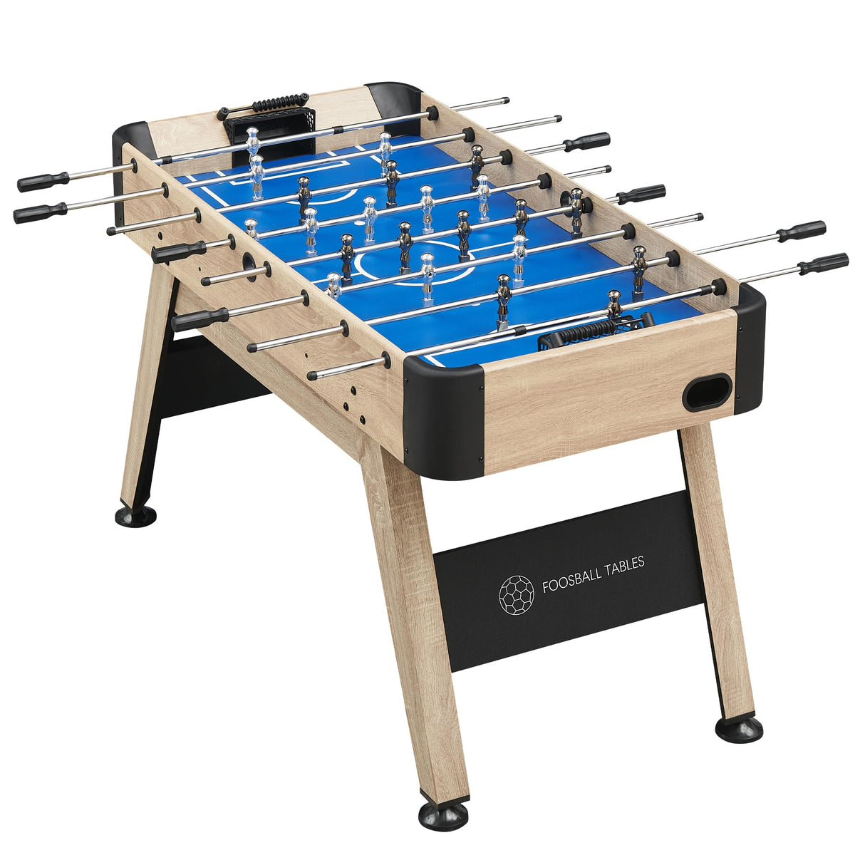 IDEALHOUSE 54 Inch Full Size Foosball Table, Soccer Table Game for Kids and Adults, Arcade Table Soccer for Home, Indoor Game Room Sport, Easy Assembly IDEALHOUSE