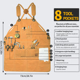 Strong Hammer Tool Aprons,Woodworking Apron,Versatile Apron with Multiple Pockets - Perfect,Apron For Men Women,Kitchen Aprons For Women,M-XXXL Strong Hammer