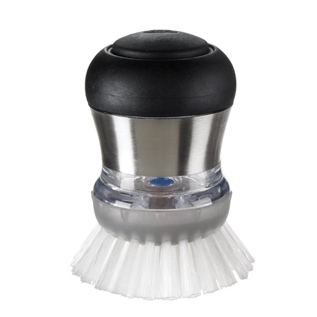 OXO SteeL Soap Dispensing Palm Brush OXO