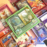 Funto Scrapbooking Kit(116 PCS), Life Collection Series-Until Sunset, Perfect for Bullet Scrapbooking Materials, Planner DIY Arts Craft Collage Funto