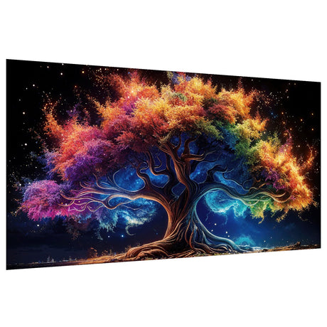 JOOZ Large Diamond Art Kits for Adults - Tree of Life Diamond Painting Kits for Adults, DIY Full Drill Tree of Life Diamond Art Painting, Gem Painting Kit for Wall Decor 27.5 X 15.7 Inch JOOZ