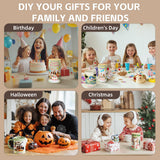 FewNvWa Tumbler Heat Press Machine - Auto Mug Heat Press Fast & Even, Auto-Off Safe Professional Sublimation for 10-30oz Cups, Glasses and Mugs FewNvWa