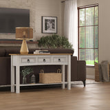 Furniture Dash - Living Room Furniture - Console Tables for Entryway - Entry Table - Hallway Table - Entryway Furniture - 47.99" W, 12.64" D, 28.82" H - 30.86lb (Snow White) Furniture Dash
