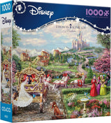 Ceaco - Thomas Kinkade - Disney - Cinderella - Happily Ever After - 1000 Piece Jigsaw Puzzle Ceaco