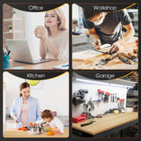 Adjustable Workbench 48" 2000 Lbs Load Capacity Heavy Duty Wood Work Bench, Smooth Surface Work Table for Garage, Workshop, Office, Home, Commercial Antifir