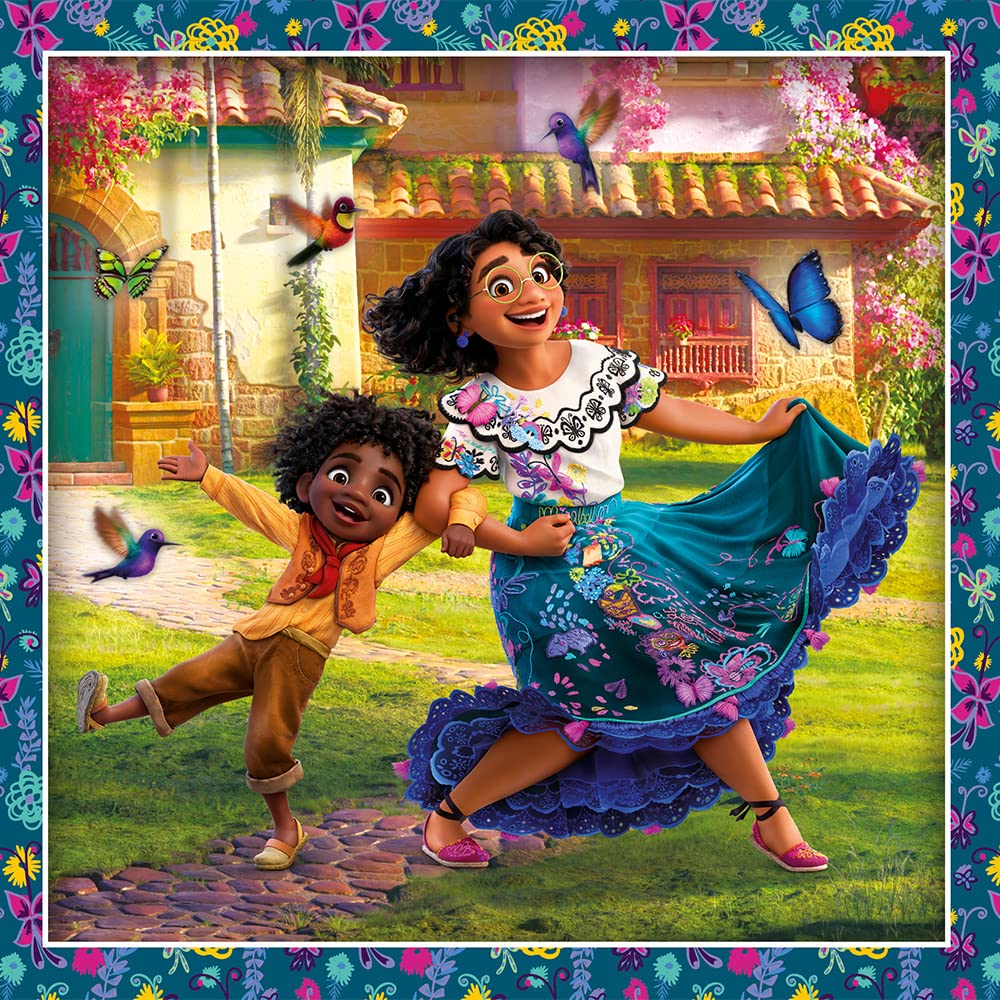 Trefl 34866 - Encanto - Set of 3 Jigsaw Puzzles for Kids (20,36,50 Pieces) Trefl