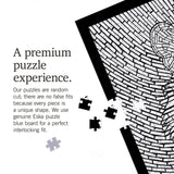 Lantern Press Tiger, Coloring Book 1000 Piece Jigsaw Puzzle for Adults, Made in USA with Reference Poster Lantern Press