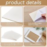 Taiyin 5 Pieces Mounting Board No Acid Sticky Board for Cross Stitch Self Adhesive Cross Stitch Supplies for Framing Picture Embroidery Needlework Craft (15 x 9.8 Inch) Taiyin