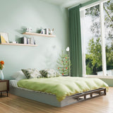 FMDMR King Box Spring 4 Inch, Low Profile King Size Box Spring Only, Heavy Duty Mattress Foundation Metal Bed Base with Fabric Cover, Easy Assembly, Non-Slip, Noise Free FMDMR