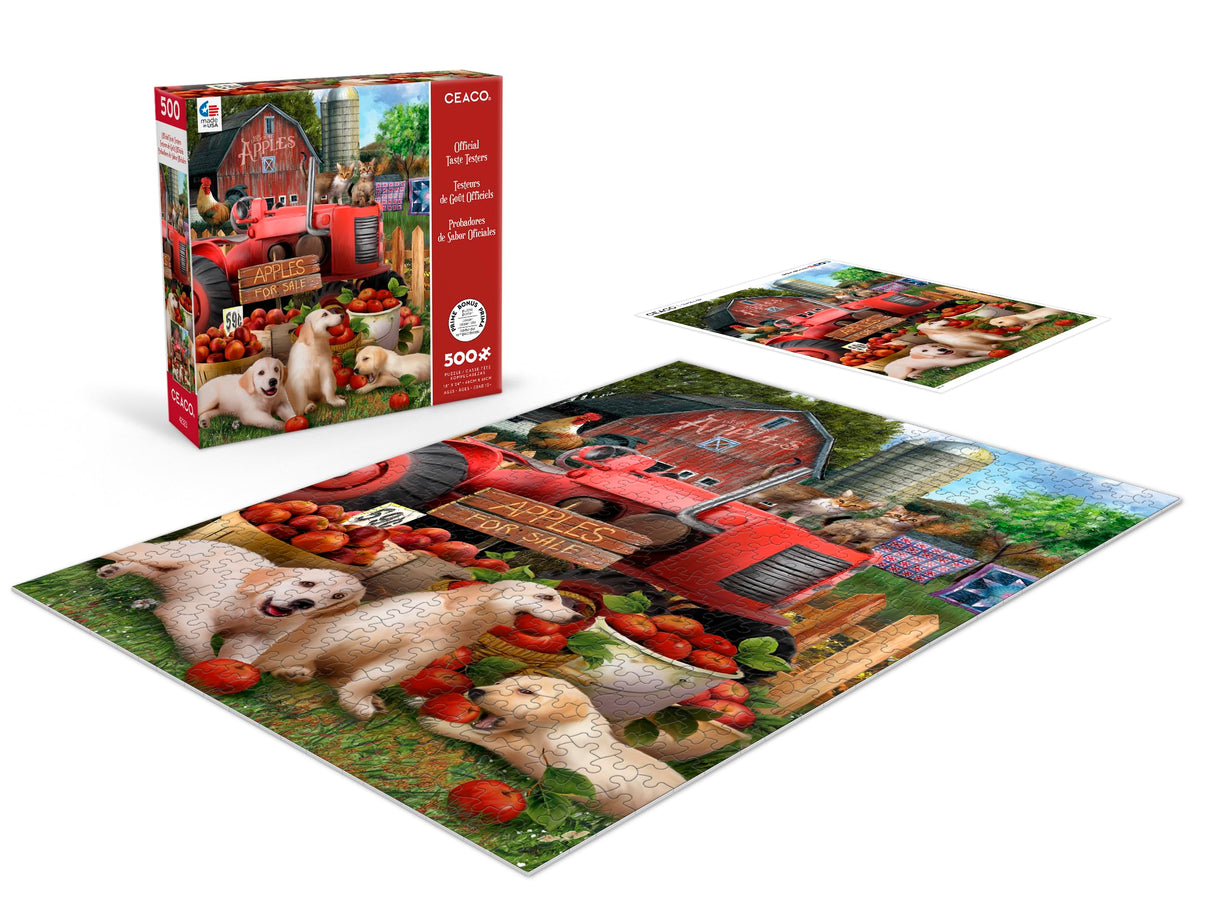 Ceaco - Official Taste Testers - 500 Piece Jigsaw Puzzle Ceaco