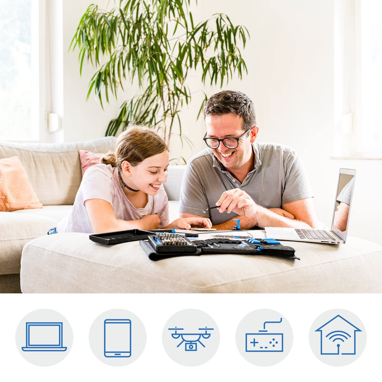 iFixit Pro Tech Toolkit - Electronics, Smartphone, Computer & Tablet Repair Kit iFixit