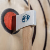 The Competition Thrower: World Axe Throwing League Premium Competition Throwing Axe with Throwing Hatchet Hickory Wooden Handle WATL