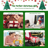 xackcme Snowman Paint by Numbers for Adults, Christmas Paint by Number on Canvas Without Frame, DIY Winter Oil Painting for Gift Home Wall Decor (16x20 inch) xackcme