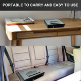 OUSURO Gun Safe with Digital Keypad Lock, Gun Safe with 1 Handgun,Small Portable Security Safe Lock Box for Guns OUSURO