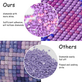 Wergund 5D DIY Large Diamond Art Kits for Adults Iron Bridge, Large Size Diamond Art Landscape, Full Drill Crystal Rhinestone Embroidery Cross Stitch Arts Craft Canvas Home Wall Decor Gift 12x30Inch Wergund