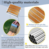 Folding Teak Shower Seat Wall Mounted,Fold Down Shower Seat,Foldable Shower Bench,Home Care Teak Shower Seat Bench for Inside Shower,Folding Shower Seat Bench,Wall Mount Shower Seat for Christmas Flngr