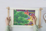 Beech Wood Tapestry Scroll Embroidery Frames, Needlepoint Cross Stitch Holder, Quilting Frames, Needlepoint Holder, Stitching Frame for Sewing, Cross Stitch, Embroidery Projects ziqianhard