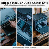 VAULTEK MX Series Safe High Capacity Smart Handgun Safe Multiple Pistol Storage Smart Safe Available in Biometric + WiFi with Auto-Open Door (Biometric + WiFi) VAULTEK